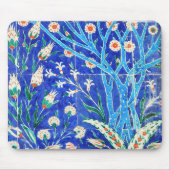 Turkse florale tegels muismat (Voorkant)