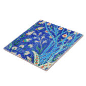 Turkse florale tegels tegeltje (Zijkant)