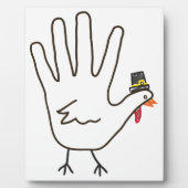 turkse hand fotoplaat (Voorkant)