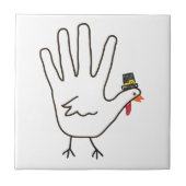 turkse hand tegeltje (Voorkant)