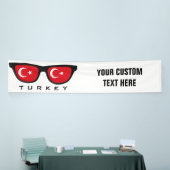Turkse handdoekjes voor aangepaste tekst en kleure spandoek (Beurs)
