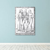 Turkse herstellers canvas afdruk (Insitu (Houten vloer))