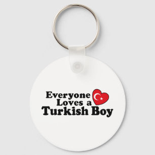 Turkse jongen sleutelhanger