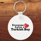 Turkse jongen sleutelhanger (Voorkant)