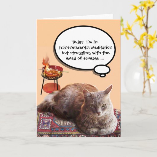 TURKSE KAT IN TRANSCENDENTALE BEMIDDELING KAART (Gele Bloem)