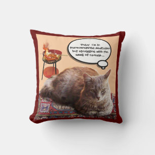 TURKSE KAT IN TRANSCENDENTALE BEMIDDELING KUSSEN