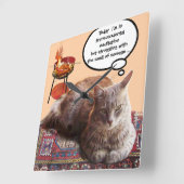 TURKSE KAT IN TRANSCENDENTALE BEMIDDELING VIERKANTE KLOK (Hoek)