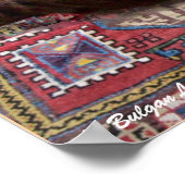 TURKSE KAT OP DE OUDE VLOERBEDDING POSTER (Hoek)