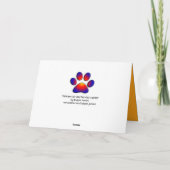 TURKSE KAT OP HET OUDE KARPJE KAART (Achterkant)