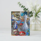 Turkse keramiek briefkaart (Staand voorkant)