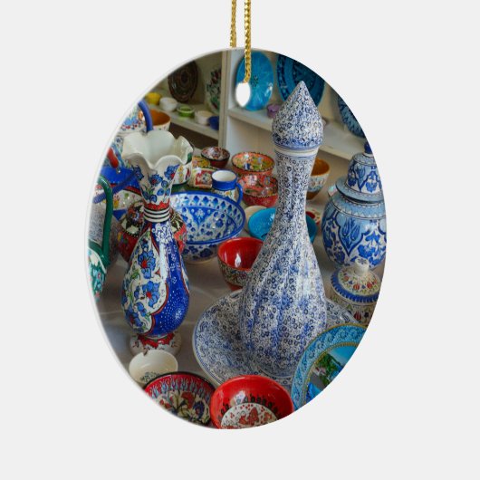 Turkse keramiek keramisch ornament (Rechts)