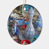 Turkse keramiek keramisch ornament (Links)