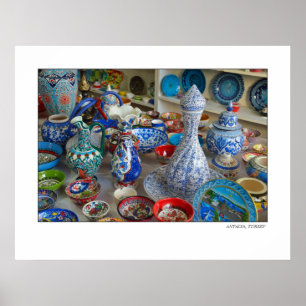 Turkse keramiek poster