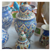 Turkse keramiek tegeltje (Voorkant)