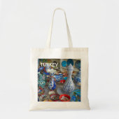 Turkse keramiek tote bag (Voorkant)