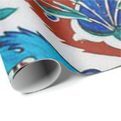 Turkse Keramische Bloem Cadeaupapier (Rol Hoek)