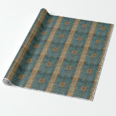 Turkse Kilim Antiek Cadeaupapier (Uitgerold)