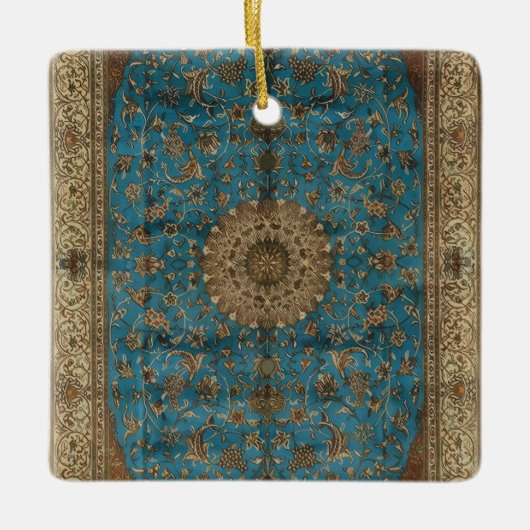 Turkse Kilim Antiek Keramisch Ornament (Voorkant)