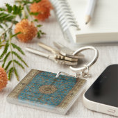 Turkse Kilim Antiek Sleutelhanger (Voorkant Rechts)