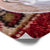 Turkse koffie en fruit poster (Hoek)