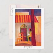 Turkse koffie i ) van augustus Macke Briefkaart (Voorkant / Achterkant)
