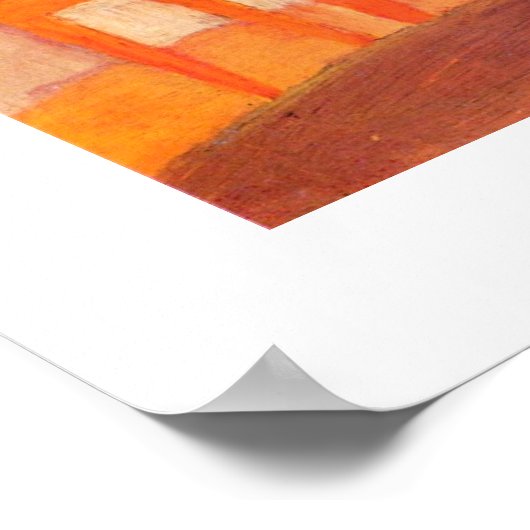 Turkse koffie i ) van augustus Macke Poster (Hoek)