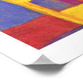 Turkse koffie ( ii ) van Macke August Poster (Hoek)