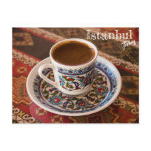 Turkse koffie in Istanbul, Turkije