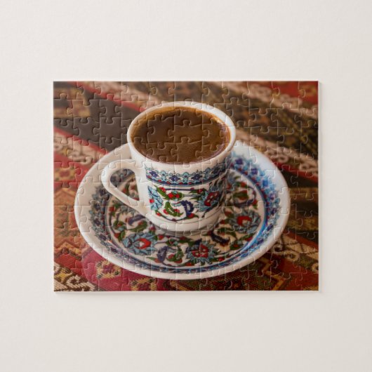 Turkse koffie legpuzzel (Horizontaal)