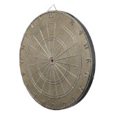 Turkse koffieglazuur dartbord (Voorkant Rechts)