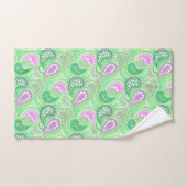 Turkse komkommers abstract pokkenpatroon bad handdoek (Handdoek)