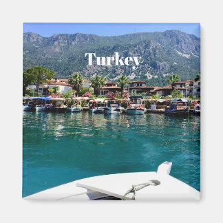 Turkse kuststad magneet