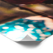 Turkse lampen: mozaïekglaskunst poster (Hoek)