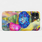 Turkse lampen mozaïekkunst waterverf Case-Mate iPhone case (Achterkant (horizontaal))