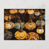 Turkse lampjes en lampjes feestdagenkaart (Voorkant)