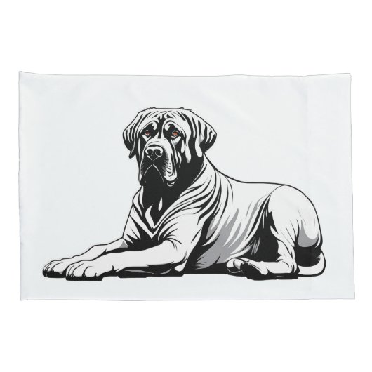 Turkse Mastiff 1316232497 Kussensloop (Achterkant-Rechts)