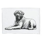 Turkse Mastiff 1316232497 Kussensloop (Voorkant-Links)