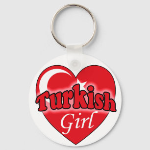 Turkse Meisje Sleutelhanger