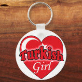 Turkse Meisje Sleutelhanger (Voorkant)