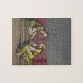 Turkse meisjes, die Mangala spelen, 18e eeuw (engr Legpuzzel (Horizontaal)