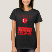 Turkse Milli Takim - 1923 (Istiklal) T-shirt (Voorkant)
