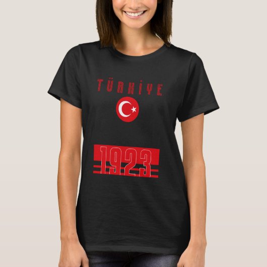 Turkse Milli Takim - 1923 T-shirt (Voorkant)