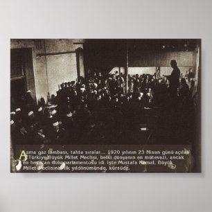 Turkse onafhankelijkheidsoorlog poster