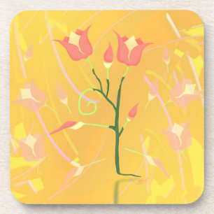 Turkse papaver bier onderzetter