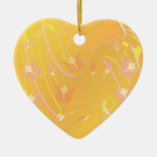 Turkse papaver keramisch ornament (Voorkant)