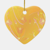 Turkse papaver keramisch ornament (Achterkant)