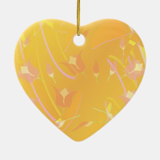 Turkse papaver keramisch ornament (Achterkant)