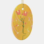 Turkse papaver keramisch ornament (Rechts)