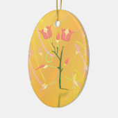 Turkse papaver keramisch ornament (Links)