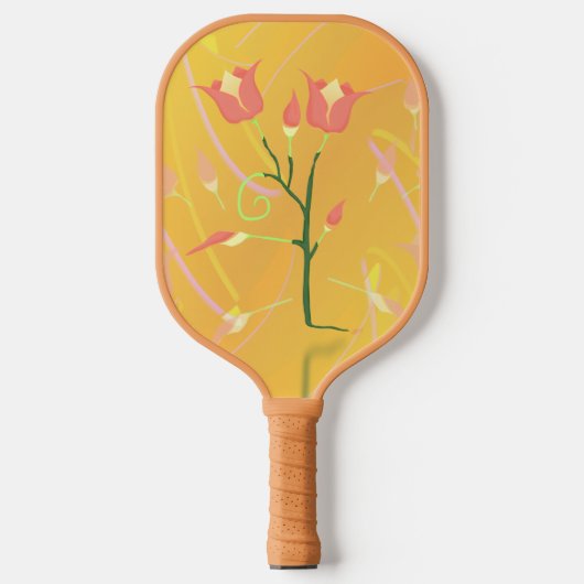 Turkse papaver pickleball paddle (Voorkant)